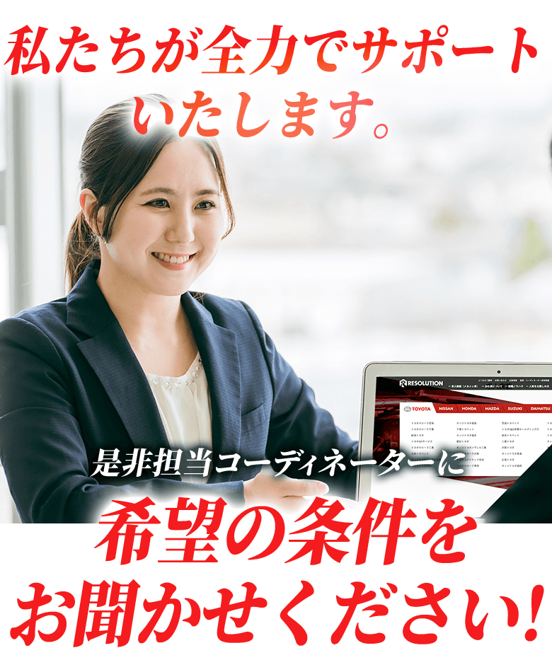 全力サポート