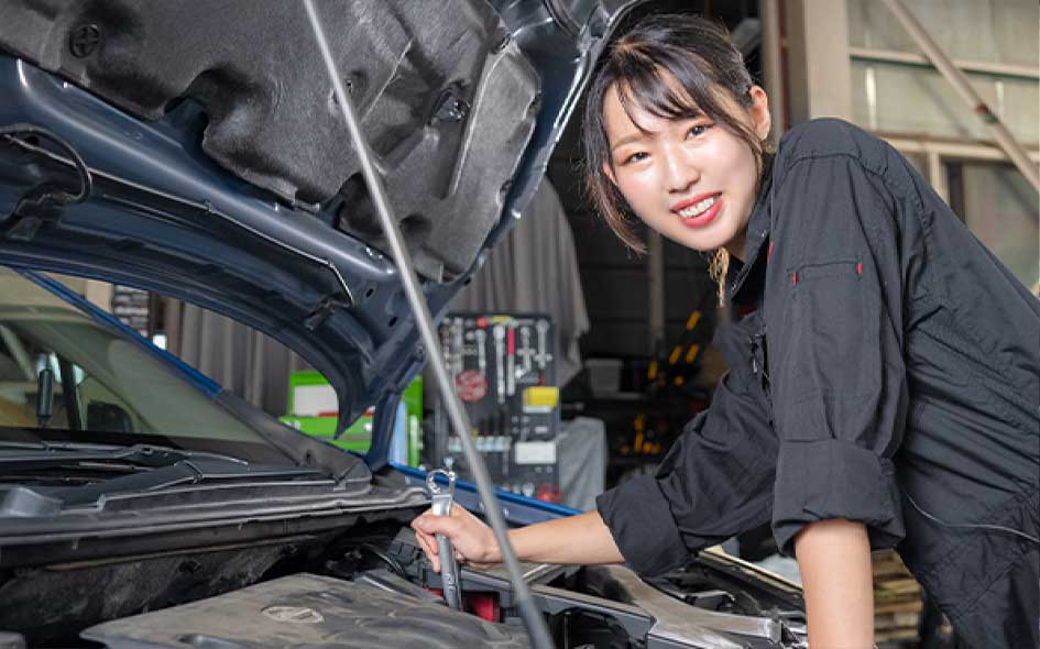 自動車業界への女性の活躍を応援します！！