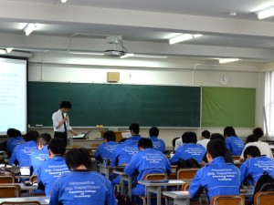 今回は約５０名の学生さんにご参加いただきました。1